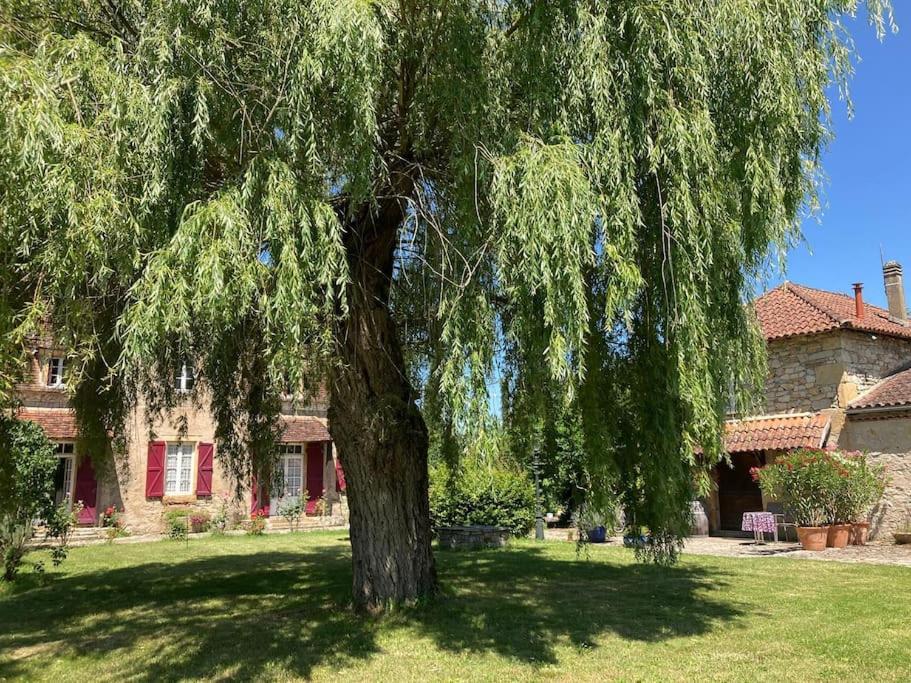 Vakantiehuis La Poire, Op Landgoed Aan De Dordogne Prudhomat Exterior photo