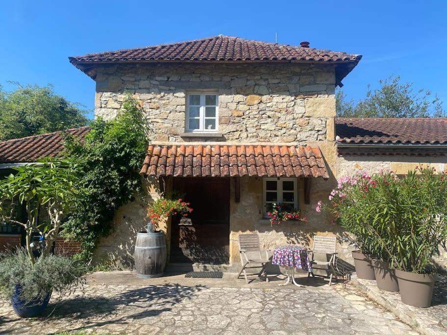 Vakantiehuis La Poire, Op Landgoed Aan De Dordogne Prudhomat Exterior photo