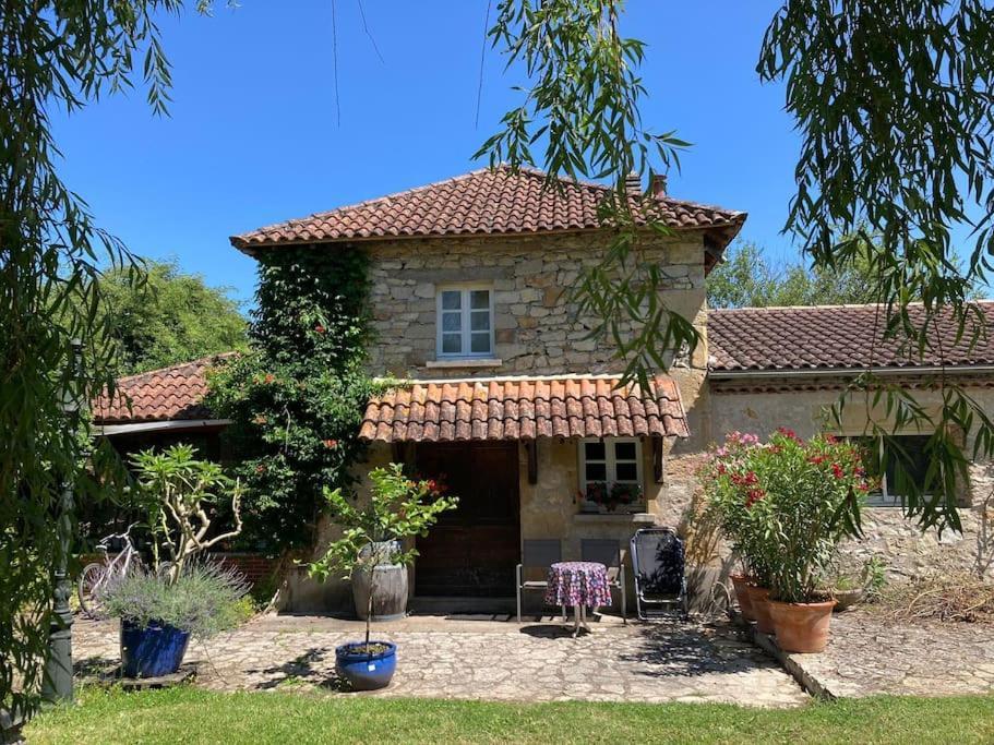 Vakantiehuis La Poire, Op Landgoed Aan De Dordogne Prudhomat Exterior photo